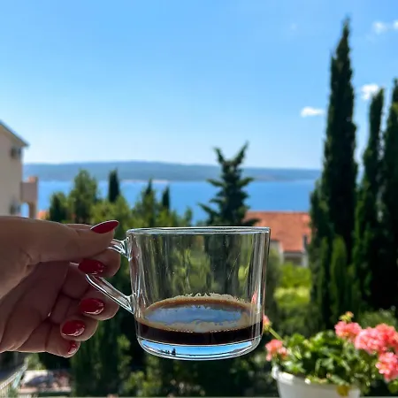Apartment Princess With Sea View And Private Parking For 2 Cars Dramalj